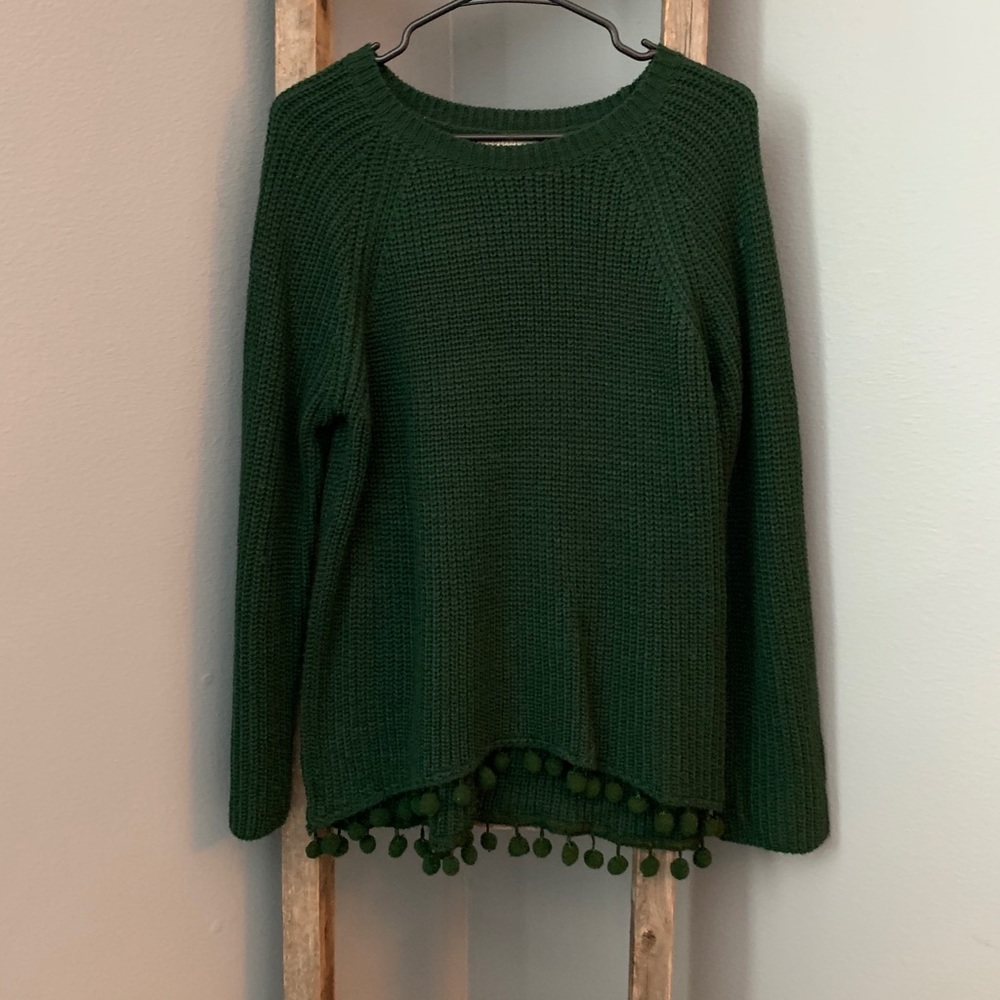 Green sweater
